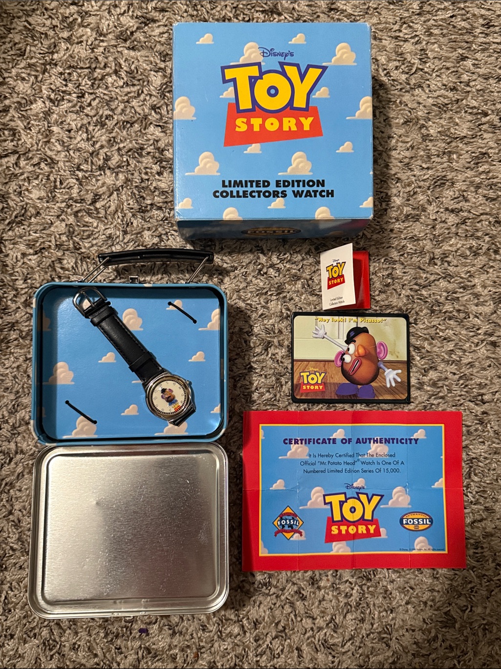Vintage Fossil Toy Story - Mr. Potato Head Watch - Limited Edition- 03200